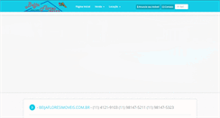 Desktop Screenshot of beijafloresimoveis.com.br