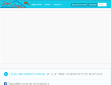 Tablet Screenshot of beijafloresimoveis.com.br